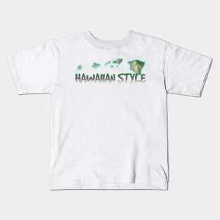 Hawaiian t-shirt designs Kids T-Shirt